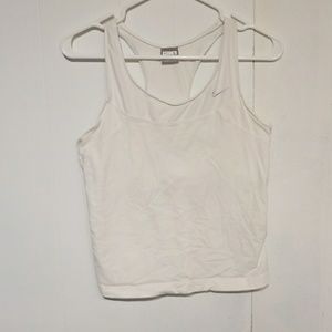 Nike Racerback Athletic Top w/ Built in Bra sz L